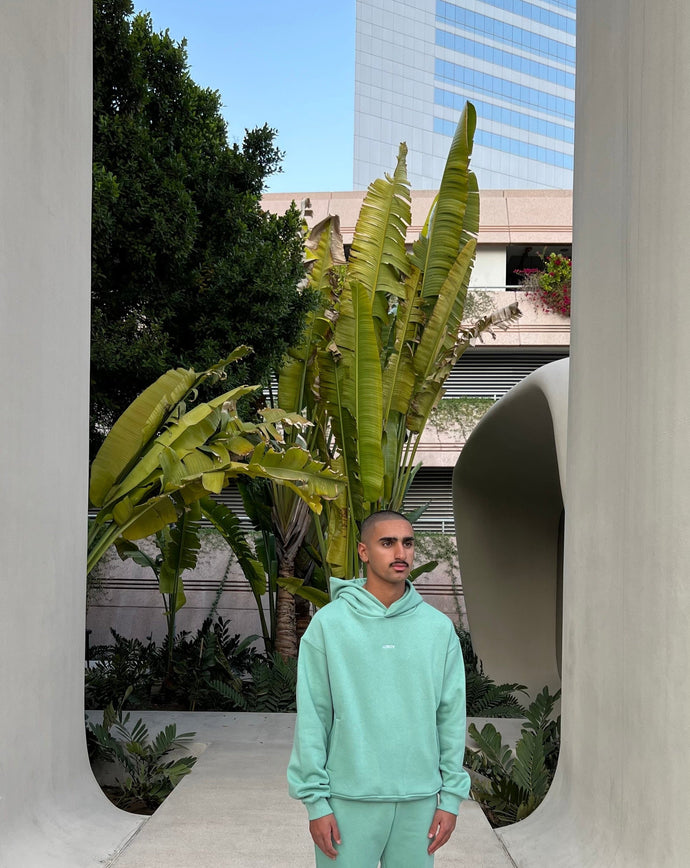 Pastel Green Hoodie