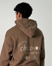 Load image into Gallery viewer, Brown Printed Hoodie Set
