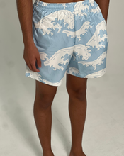 Load image into Gallery viewer, Wave Patterned Swimshorts
