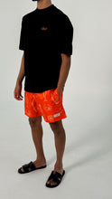 Load image into Gallery viewer, Orange Patterned Swimshort
