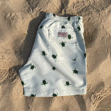 Load image into Gallery viewer, Sage Turtles Swimshorts
