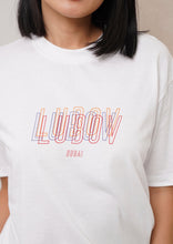 Load image into Gallery viewer, Oversized White Printed Tee
