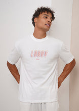 Load image into Gallery viewer, Oversized White Printed Tee
